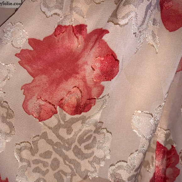 Joyfolie Ella Dress in Cream Rose, size Medium, New with Tags - Picture 11 of 12